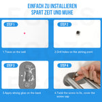 Load image into Gallery viewer, WAENLIR Handtuchhalter ohne Bohren, selbstklebender Handtuchhalter aus Edelstahl 304 für Bad, Küche, Schrank und Wand
