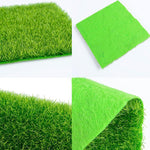 Load image into Gallery viewer, 1pc Artificial Green Grass Mini Doll house Accessories Toys 15*15CM Fake Moss Furniture Courtyard Pretend Play Garden Toys for K
