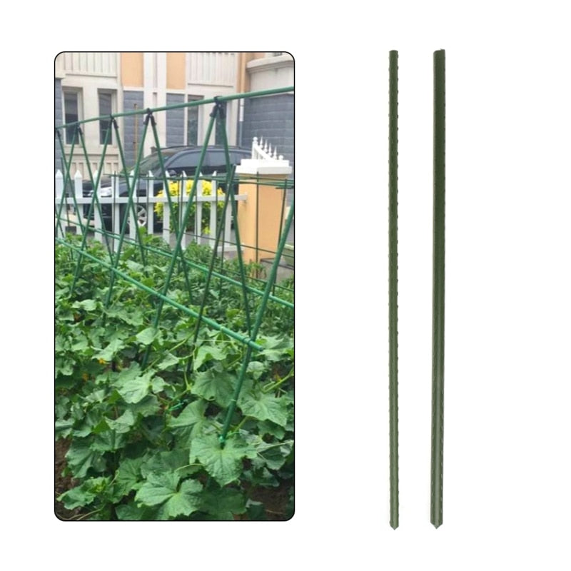 60cm Garden Plant Support Stakes Climbing Stand Flower Stick Cane Gardening Tool