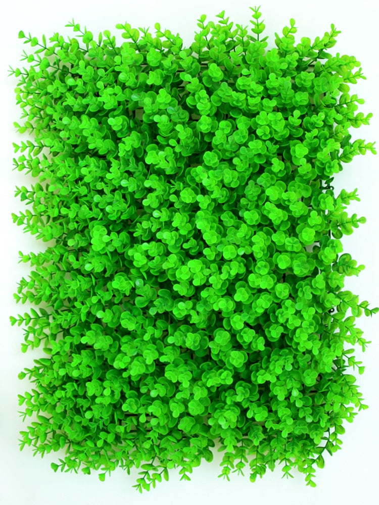 40x60cm Artificial Green Plant Lawns Carpet for Home Garden Wall Landscaping Green Plastic Lawn Door Shop Backdrop Image Grass