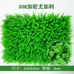 Load image into Gallery viewer, 40x60cm Artificial Green Plant Lawns Carpet for Home Garden Wall Landscaping Green Plastic Lawn Door Shop Backdrop Image Grass
