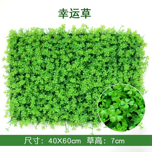 40x60cm Artificial Green Plant Lawns Carpet for Home Garden Wall Landscaping Green Plastic Lawn Door Shop Backdrop Image Grass