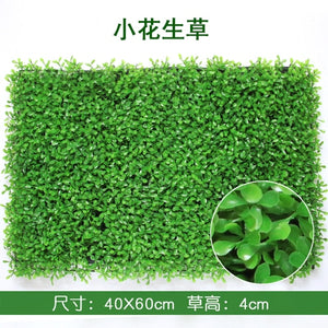 40x60cm Artificial Green Plant Lawns Carpet for Home Garden Wall Landscaping Green Plastic Lawn Door Shop Backdrop Image Grass