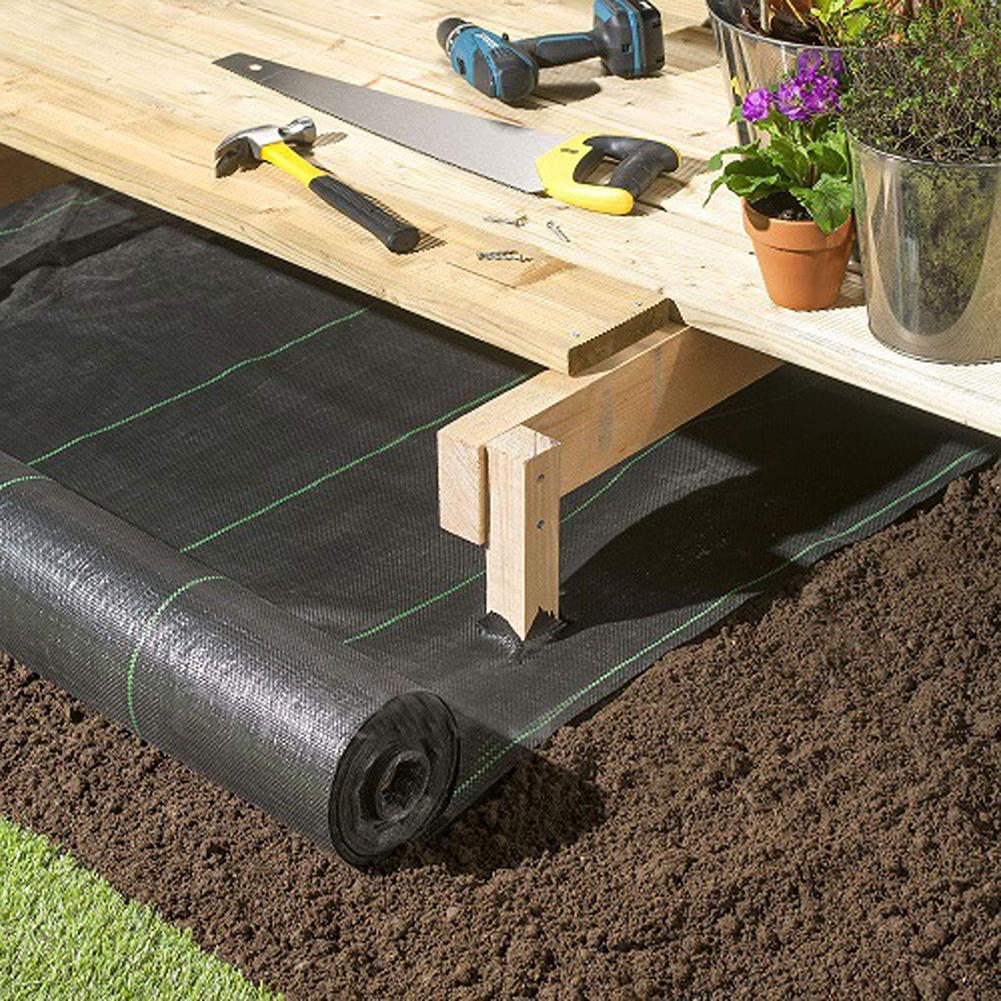 3/5/8m Weed Barrier Fabric Agriculture Greenhouse Garden Weed Control Orchard Landscape Plant Weeding Ground Cloth Cover