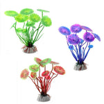 Load image into Gallery viewer, Artificial Aquarium Plant Decoration Fish Tank Submersible Flower Grass Ornament Decor For Aquarium Underwater Plant 10-30cm
