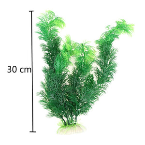 Artificial Aquarium Plant Decoration Fish Tank Submersible Flower Grass Ornament Decor For Aquarium Underwater Plant 10-30cm