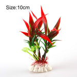 Load image into Gallery viewer, Artificial Aquarium Plant Decoration Fish Tank Submersible Flower Grass Ornament Decor For Aquarium Underwater Plant 10-30cm
