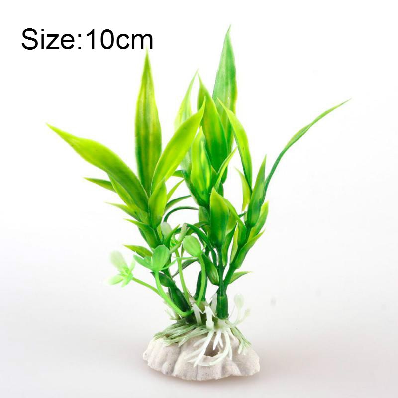 Artificial Aquarium Plant Decoration Fish Tank Submersible Flower Grass Ornament Decor For Aquarium Underwater Plant 10-30cm