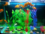 Load image into Gallery viewer, Artificial Aquarium Plant Decoration Fish Tank Submersible Flower Grass Ornament Decor For Aquarium Underwater Plant 10-30cm
