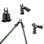 Load image into Gallery viewer, Plastic Agriculture Grafting Stakes Connector Clip Adjustable Gardening Pillar Support Forks for Plant support pipe 2 Pcs
