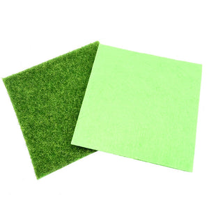 15/30cm Grass Mat Green Artificial Lawns Turf Carpets Fake Sod Garden Moss For Home Floor Wedding Decoration