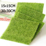 Load image into Gallery viewer, 30x30cm Artificial Miniature Garden Ornament DIY Craft  Articial Lawn Grass for Wedding Xmas Party Decoration
