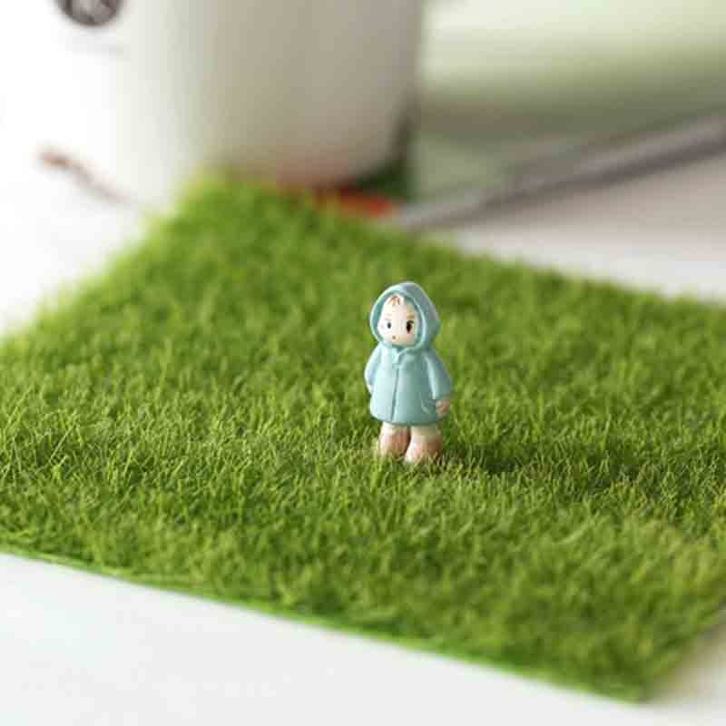 30x30cm Artificial Miniature Garden Ornament DIY Craft  Articial Lawn Grass for Wedding Xmas Party Decoration