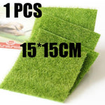 Load image into Gallery viewer, 30x30cm Artificial Miniature Garden Ornament DIY Craft  Articial Lawn Grass for Wedding Xmas Party Decoration
