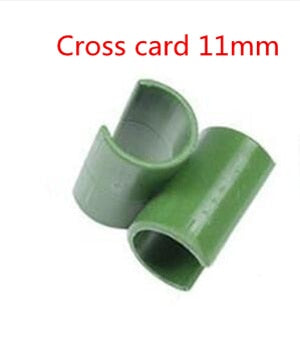 5pcs/lot Plastic plant stakes connectors Garden Climbing plant support Fixed Clamp Pipe Pole Connecting Joints 8mm  16mm 20mm