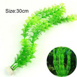 Load image into Gallery viewer, Artificial Aquarium Plant Decoration Fish Tank Submersible Flower Grass Ornament Decor For Aquarium Underwater Plant 10-30cm
