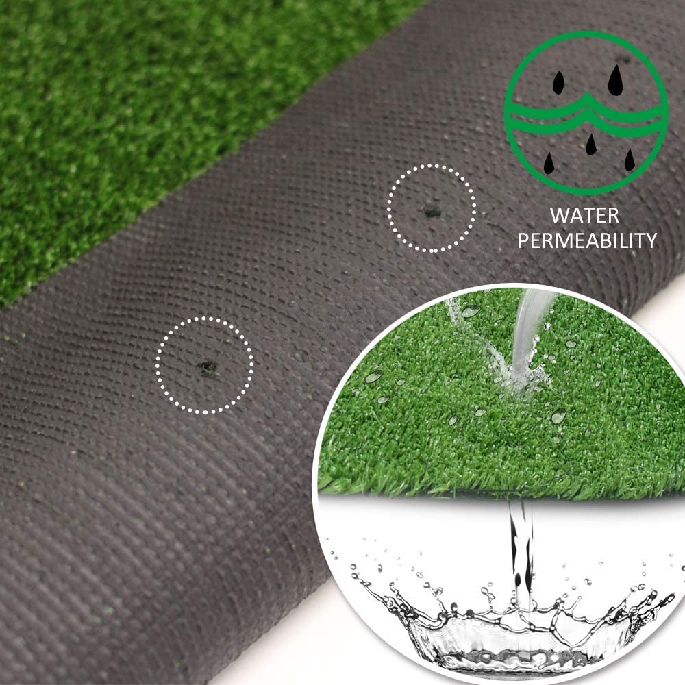 1M*1M/1M*2M Artificial Grass Turf Indoor Outdoor Rug Synthetic Fake Faux Grass Garden Lawn Landscape