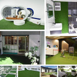 Load image into Gallery viewer, 1M*1M/1M*2M Artificial Grass Turf Indoor Outdoor Rug Synthetic Fake Faux Grass Garden Lawn Landscape
