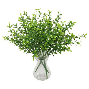 1PCS COXEER Creative Artificial Shrubs Decorative Artificial Plant Ferns Simulation Plant Plastic Flower Fern Home Table Decor