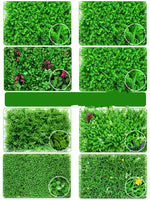 Load image into Gallery viewer, 40x60cm Artificial Green Plant Lawns Carpet for Home Garden Wall Landscaping Green Plastic Lawn Door Shop Backdrop Image Grass
