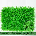 Load image into Gallery viewer, 40x60cm Artificial Green Plant Lawns Carpet for Home Garden Wall Landscaping Green Plastic Lawn Door Shop Backdrop Image Grass
