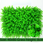 Load image into Gallery viewer, 40x60cm Artificial Green Plant Lawns Carpet for Home Garden Wall Landscaping Green Plastic Lawn Door Shop Backdrop Image Grass
