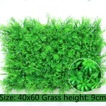 Load image into Gallery viewer, 40x60cm Artificial Green Plant Lawns Carpet for Home Garden Wall Landscaping Green Plastic Lawn Door Shop Backdrop Image Grass
