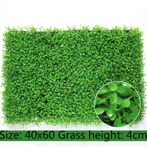 40x60cm Artificial Green Plant Lawns Carpet for Home Garden Wall Landscaping Green Plastic Lawn Door Shop Backdrop Image Grass