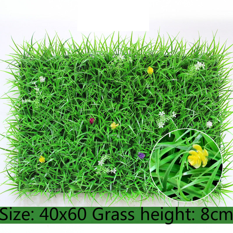 40x60cm Artificial Green Plant Lawns Carpet for Home Garden Wall Landscaping Green Plastic Lawn Door Shop Backdrop Image Grass