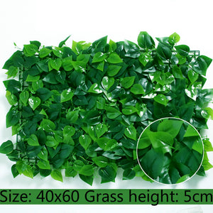 40x60cm Artificial Green Plant Lawns Carpet for Home Garden Wall Landscaping Green Plastic Lawn Door Shop Backdrop Image Grass