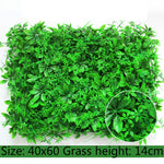 Load image into Gallery viewer, 40x60cm Artificial Green Plant Lawns Carpet for Home Garden Wall Landscaping Green Plastic Lawn Door Shop Backdrop Image Grass
