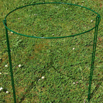 Load image into Gallery viewer, 4 Pcs Plant Support Stakes Half Round Metal Ring Cage for Garden Flower Potted GQ
