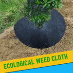 Load image into Gallery viewer, 10pcs Ground Cover Orchard Mulch Barrier Mat Block Landscape Outdoor Garden Moisturizing Weed Control Fabric Non Woven Tree
