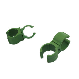 Plastic Fastener Greenhouse Bracket Pole Fixed Clamp 360 Degree Rotaring Garden Plant Grafting Stakes Connector Clip 5 Pcs